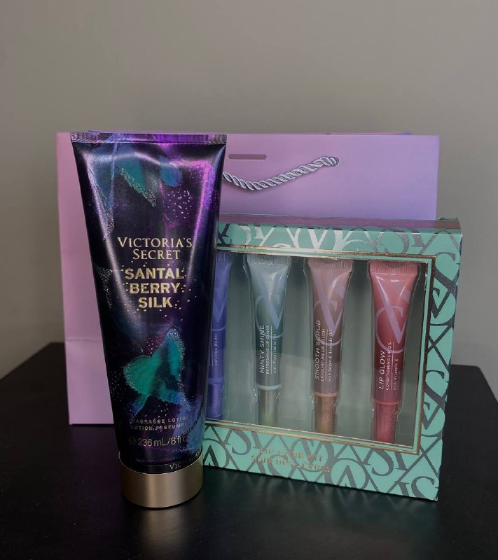 Набор Victoria’s secret lotion и lip care