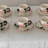 Винтажный набор чайных пар Villeroy & Boch Wild Rose 2