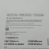 MacBook Pro 16 inch M5 48GB 1TB Silver 9
