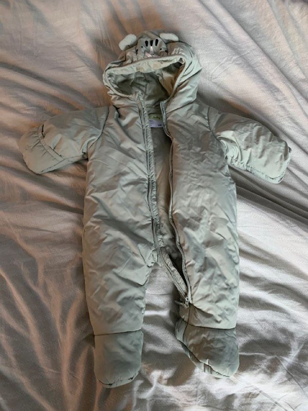 Новый детский комбинезон 68 размер оливковый 2