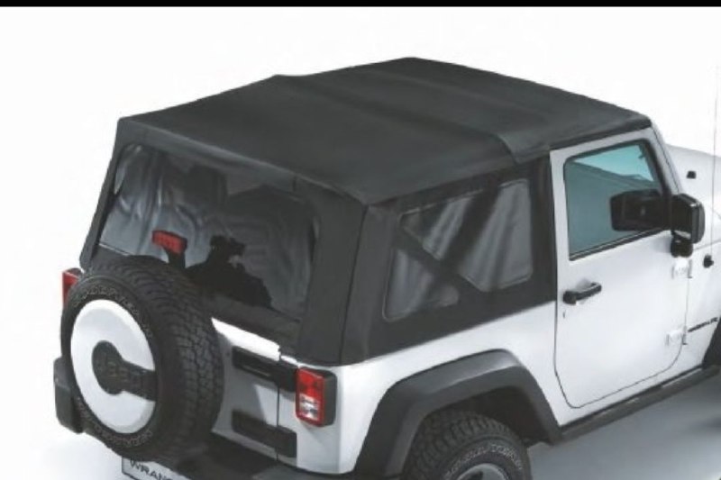 Мягкая крыша тент на Jeep Wrangler JK 2 door 2
