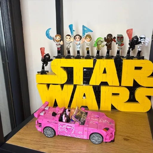 LEGO Star Wars логотип, минифигурки, Honda S2000