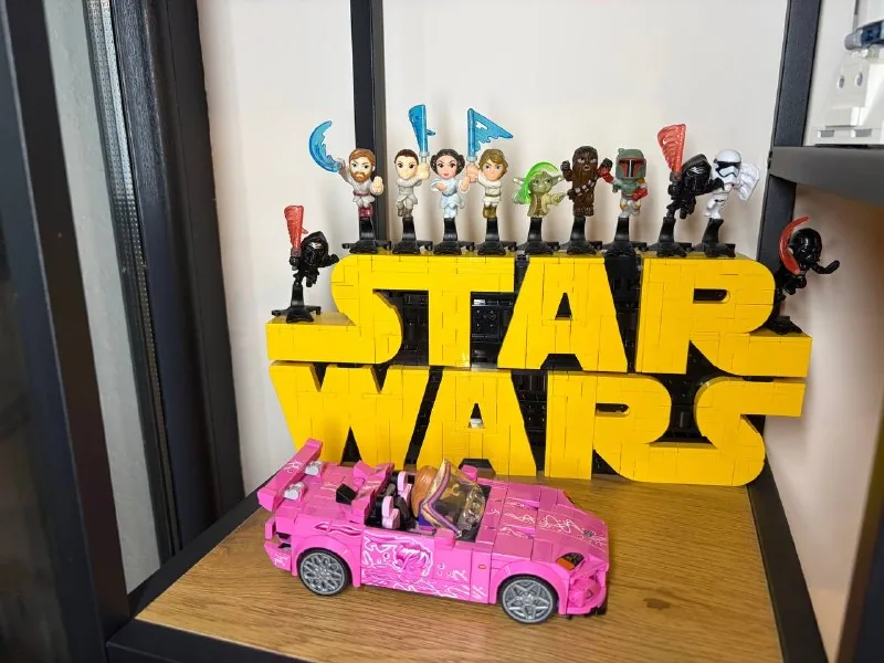 LEGO Star Wars логотип, минифигурки, Honda S2000