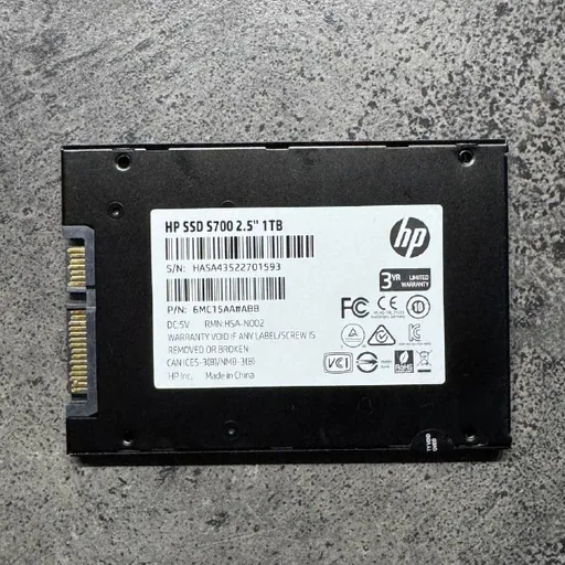SSD HP S700 1 ТБ, Kingston A400 480 ГБ