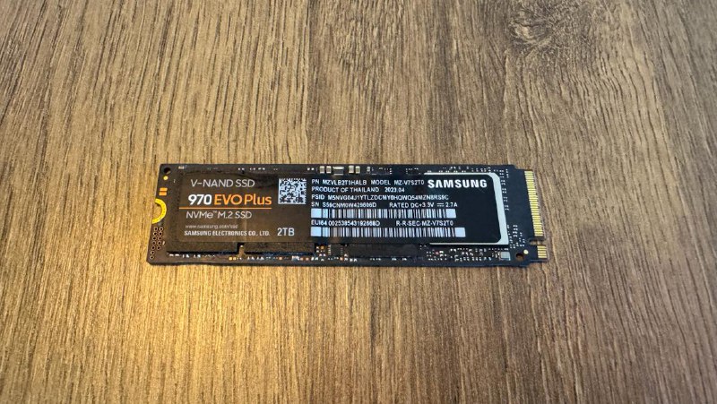 SSD Samsung 970 EVO Plus 2TB M.2 NVMe
