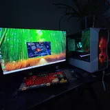Мощный игровой ПК с монитором и комплектующими 2