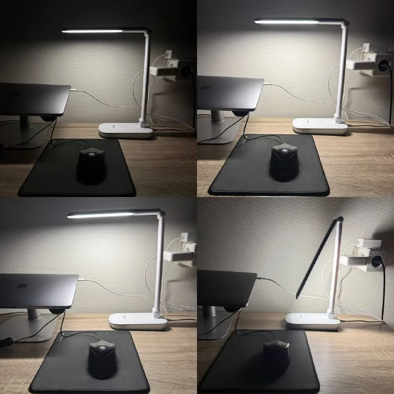 Белая настольная LED-лампа Camelion KD-825 C01
