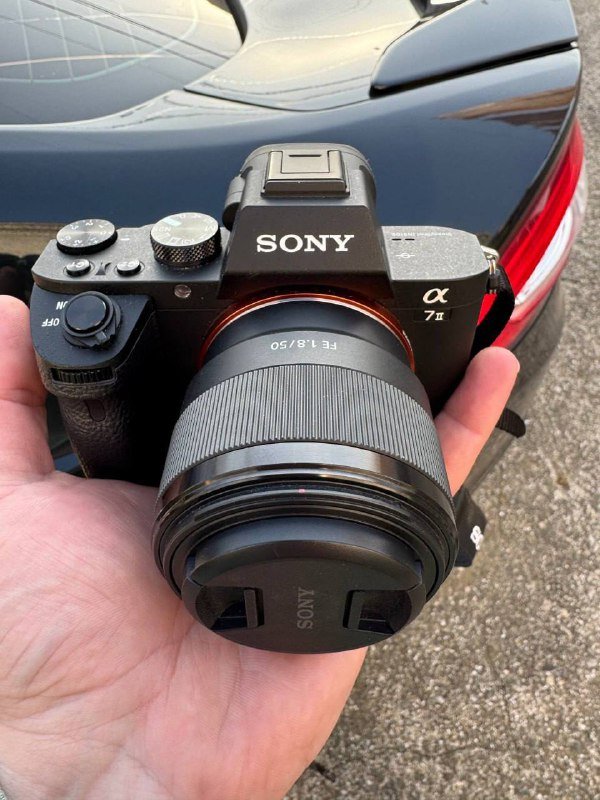 Фотоаппарат Sony a7 ii, объектив Fe 50mm 1.8