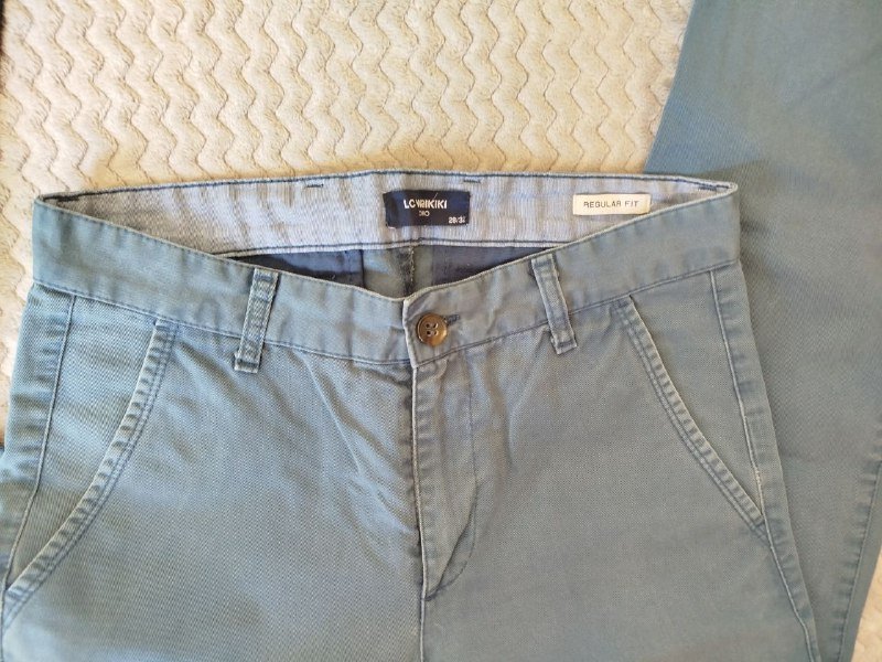 Джинсы H&M, джинсовые шорты H&M, шорты 32, брюки чиносы LC Waikiki 10