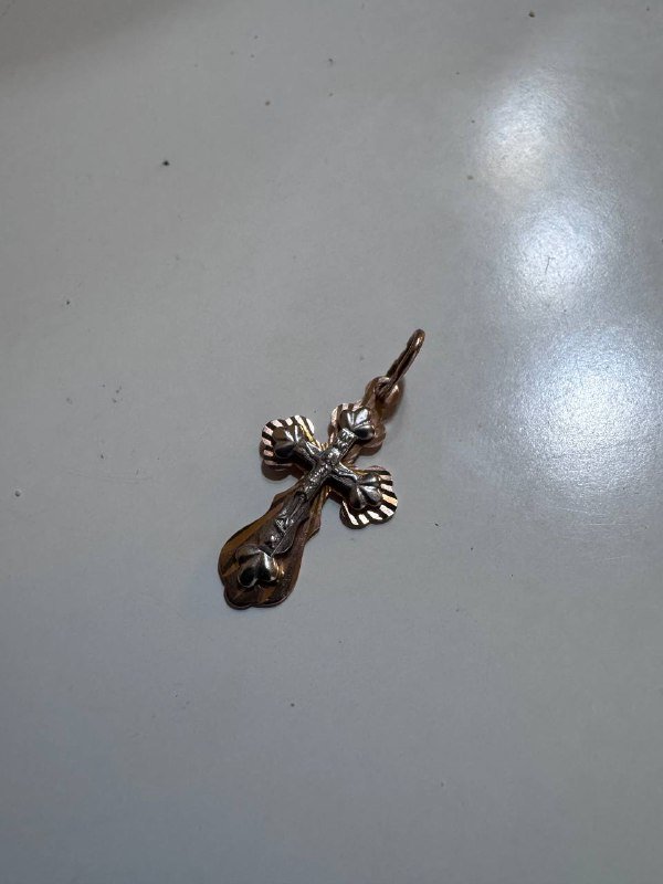 Золотой крестик 585 пробы 1,12гр