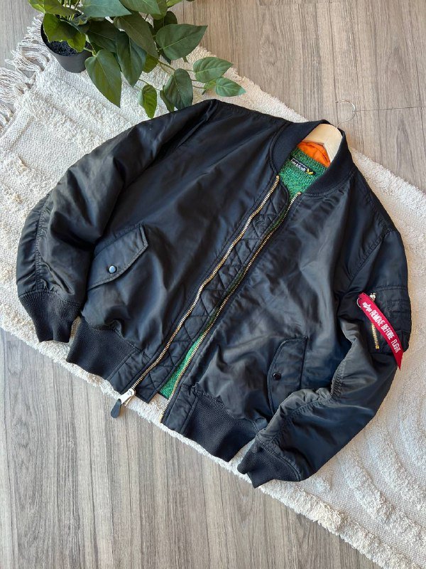 Двусторонний бомбер Alpha Industries размер L 2