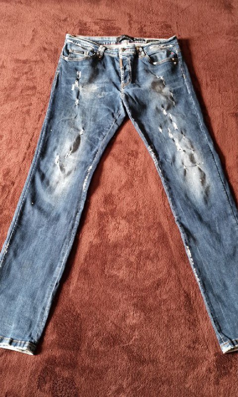 Мужские джинсы Philipp Plein оригинал 5