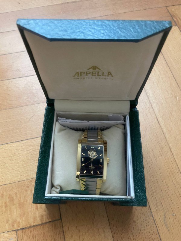 Швейцарские механические наручные часы Appella