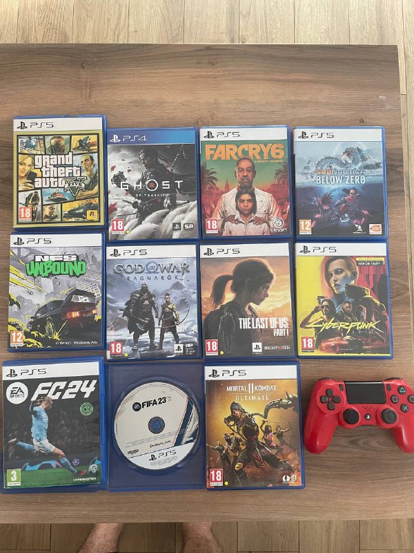 Игры на PlayStation и джойстик