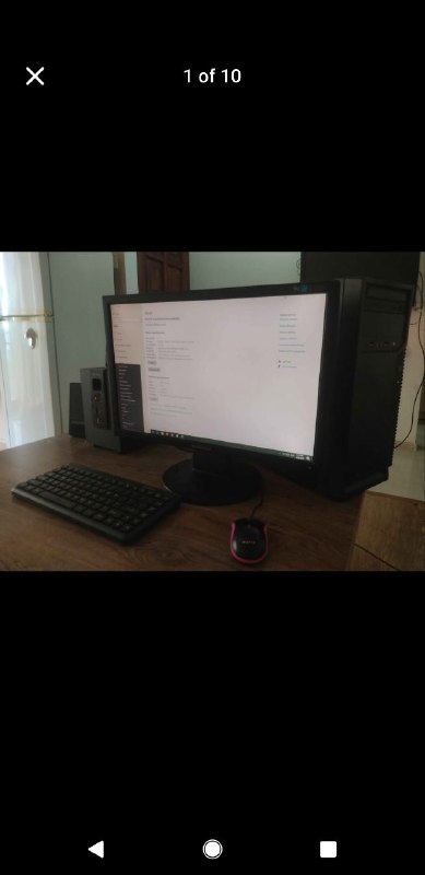 Intel i7 PC, 8GB RAM, 2GB GeForce 660, Monitor, Speakers 4