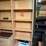 Письменные столы, стулья, шкаф, стеллажи, комод, угловой стол 4