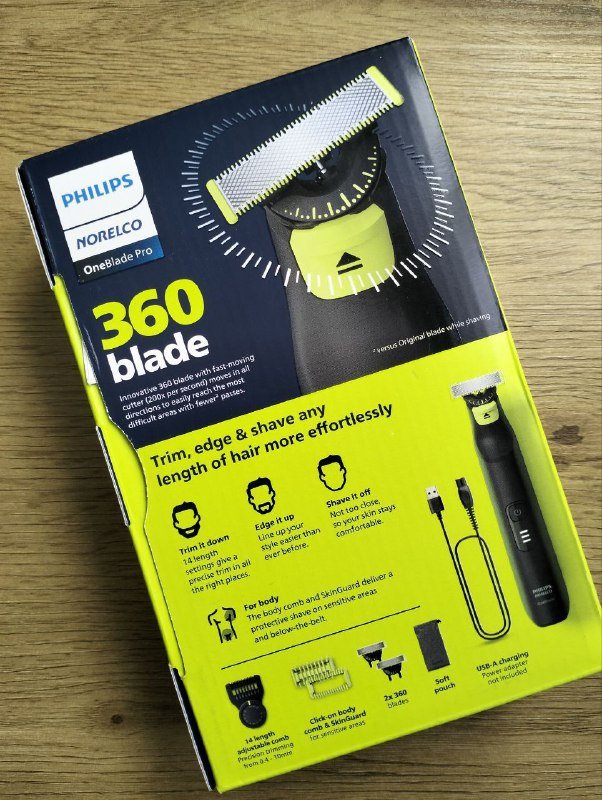 Триммер Philips OneBlade Pro QP6542/70 3