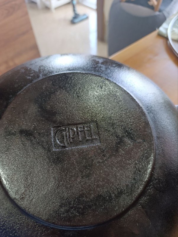 Чугунный Вок Gipfel с решеткой и крышкой 2