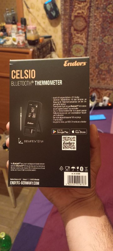 Bluetooth термометр Enders Celsio 4