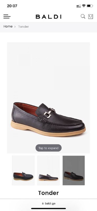 BALDI-LONDON Tonder Black/size 41 3