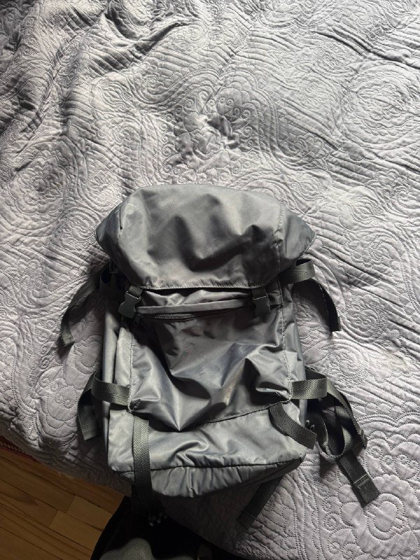 серый рюкзак SHU 19 литров