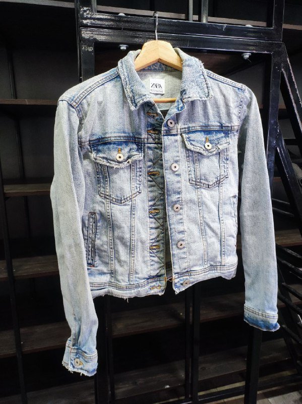 Джинсовая куртка Zara размер XS