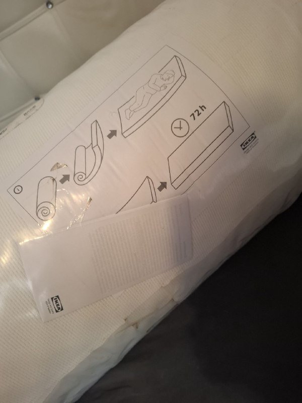 Матрас IKEA ÅSVANG 80×200 новый