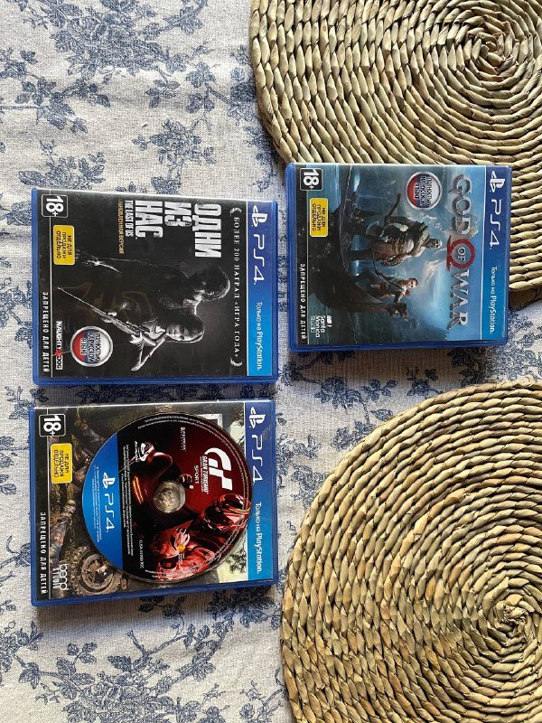 Игры для PS4 The Last of Us, God of War, Gran Turismo