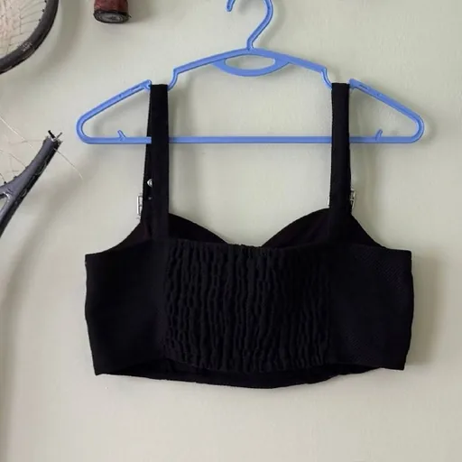 Черный топ H&M
