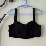 Черный топ H&M 1