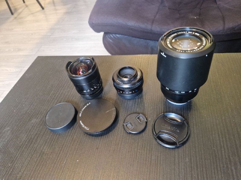 Объективы Fujinon XC 50-230mm, TTArtisan 27mm и 10mm X-mount