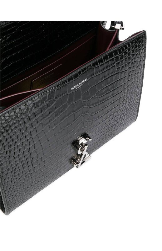Сумка Saint Laurent Cassandra Medium чёрная кожа 3