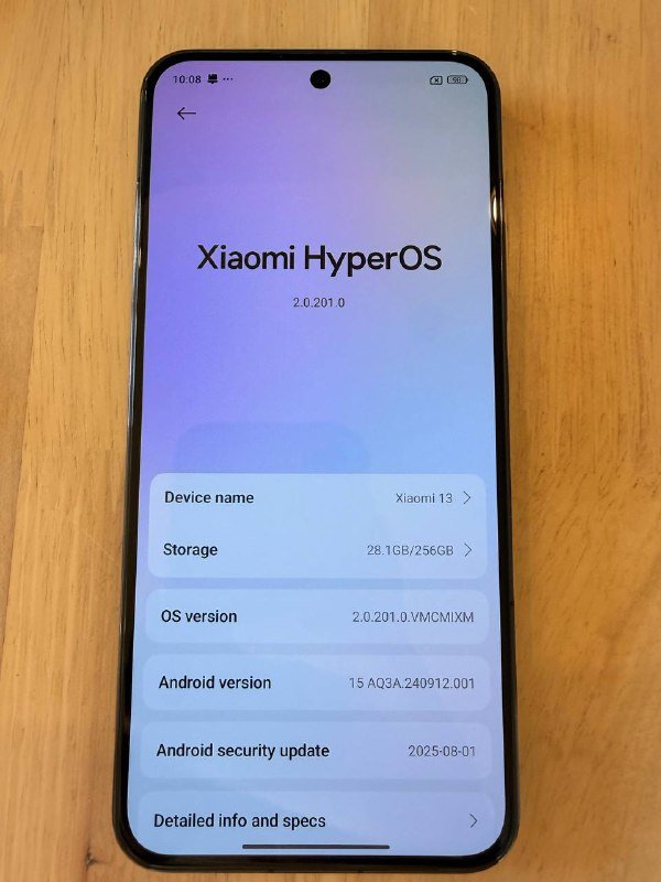 Xiaomi 13, 12 Гб ОЗУ, 256 Гб памяти 3