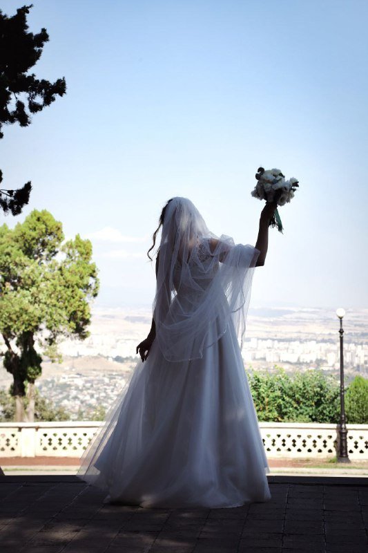 Свадебное платье элегантное размер S/M 5