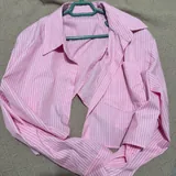 Косуха Zara, пиджак в клетку, рубашка Temu, джинсы Zara и Befree, топ New Yorker 4