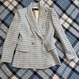 Zara blazer, LACOSTE hoodie 1