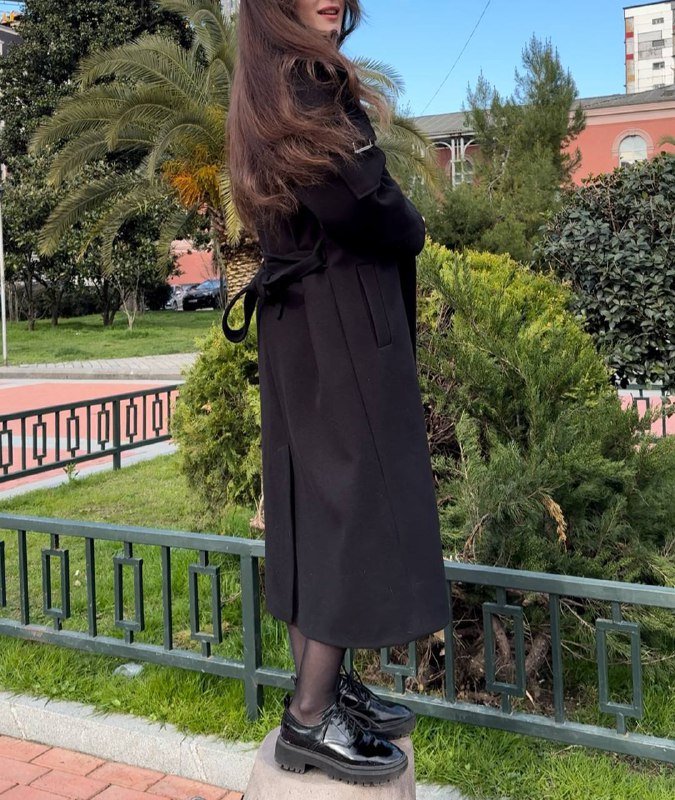 Пальто женское шерстяное размер S-M 3