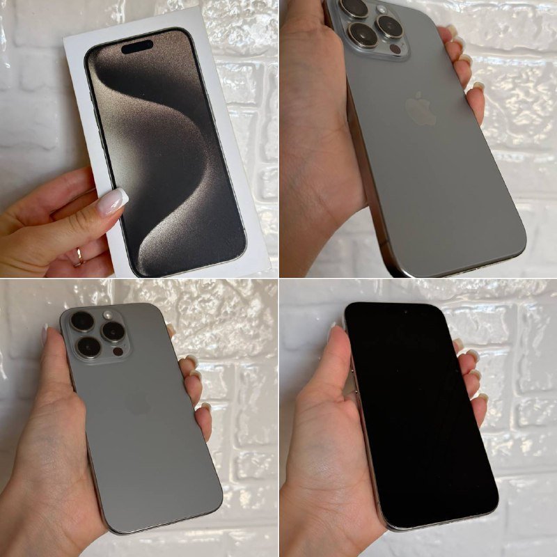 iPhone 15 Pro 512 ГБ Natural Titanium