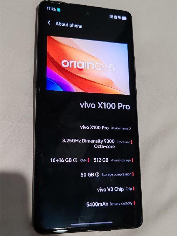 Vivo X100 Pro 16GB RAM 512GB ROM 3