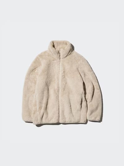 Флиска от Юникло, Fluffy Yarn Fleece Full-Zip Jacket 2