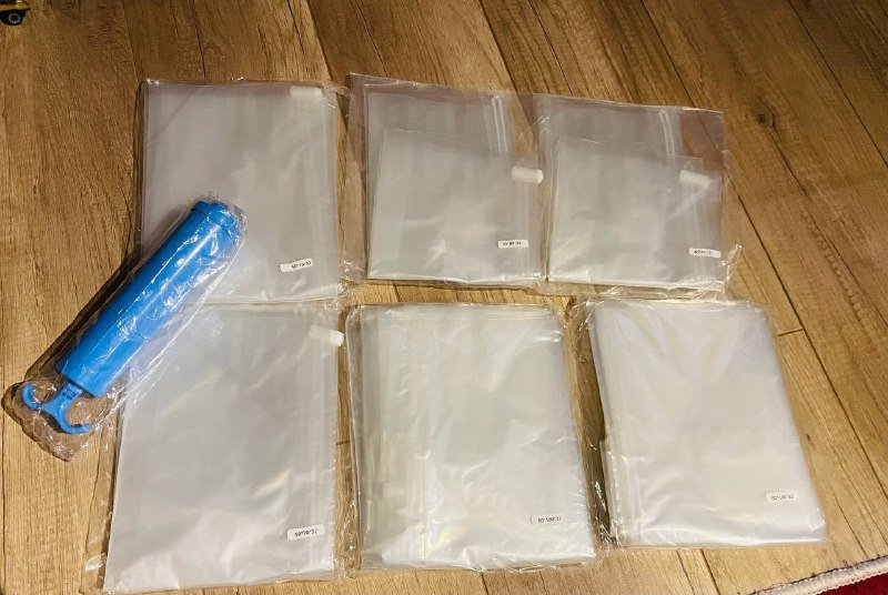 Вакуумные пакеты с насосом 6 шт 2