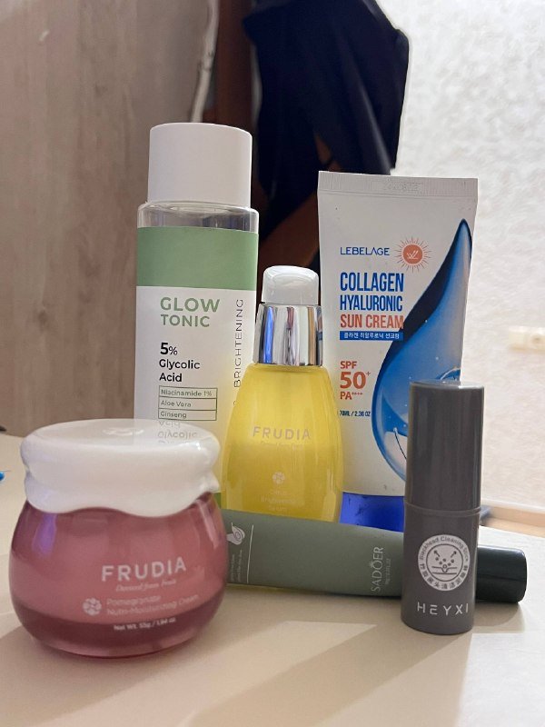 Тоник, сыворотка, крем, спф, маска, крем для глаз