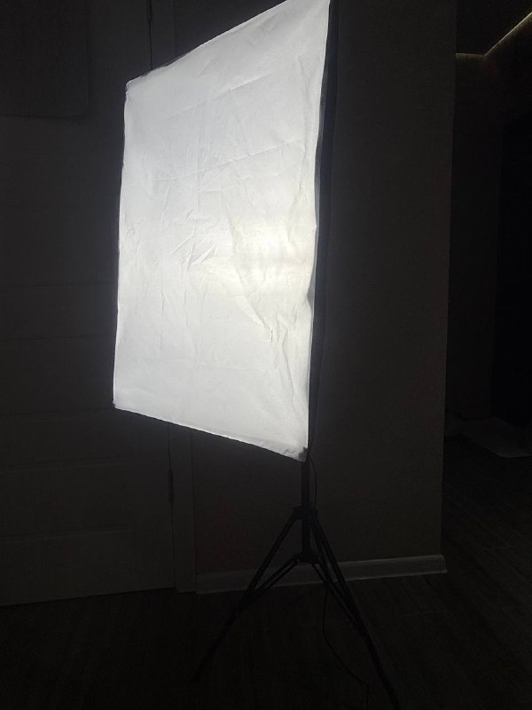 Два софт-бокса с лампами и стойками 2