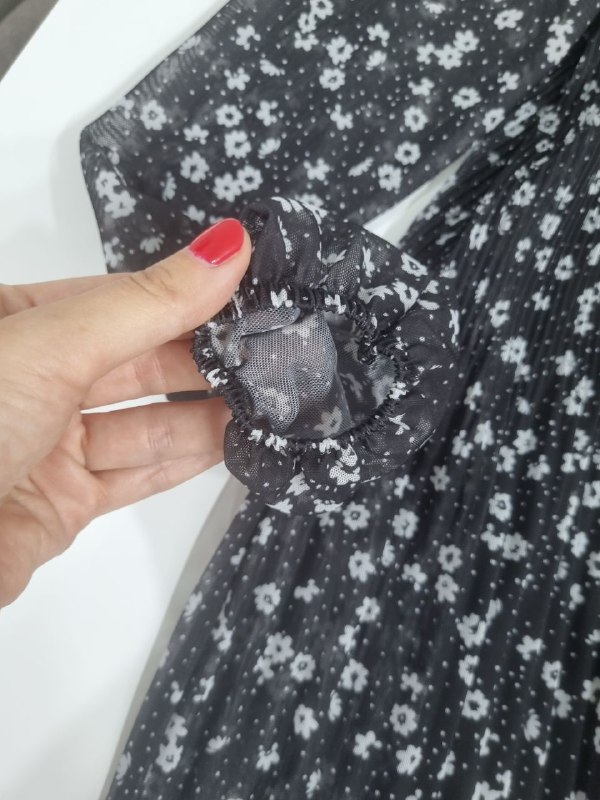 платье MOHITO, размер XS/S, прозрачный верх, пояс 3