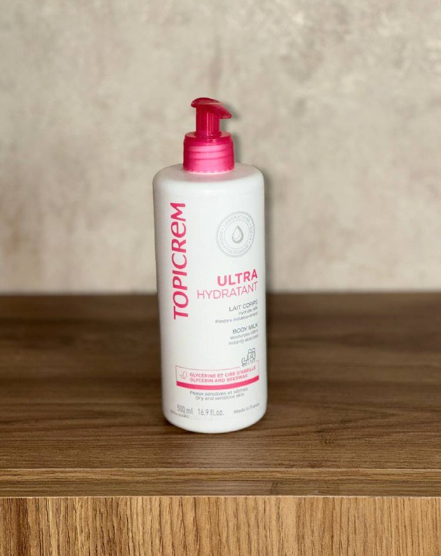 Topicrem увлажняющее молочко для тела