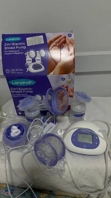 Ванночка с подставкой, переноска, молокоотсосы ручной и электрический