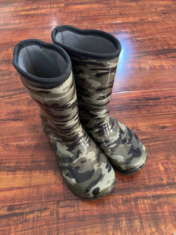 Детские непромокаемые сапоги 32-33