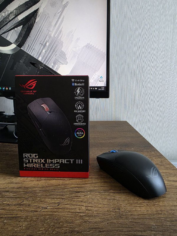 Игровая мышь Asus Rog Strix Impact III Wireless 2