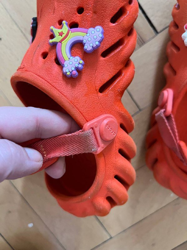 Тапки Crocs оранжевые с11, Тапки Crocs серые с11 3