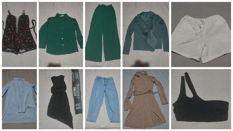 Женская одежда (разные предметы) в ассортименте